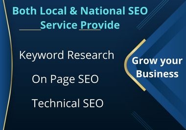 I will be Your exclusive & effective seo service provider