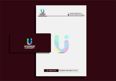 I will create a design of your choice ranging from letterheads,  logos/brands,  flyers,  etc. for you.