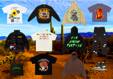 I will design a hypebeast,  artsy,  edgy design for your streetwear brand