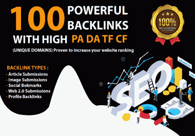 100+ Manually created whitehat backlinks with high DA PA to Boost websites on google rank just