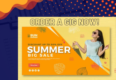 I will create Facebook,  Instagram linkedin banner cover and, animated advertising