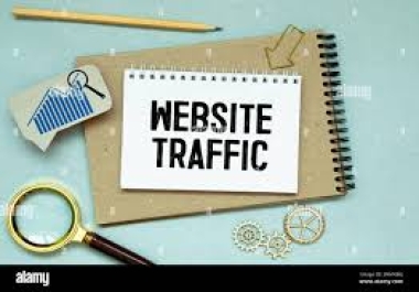 50,000 and Unlimited Web Traffic to your website Adsense safe and Humain traffic