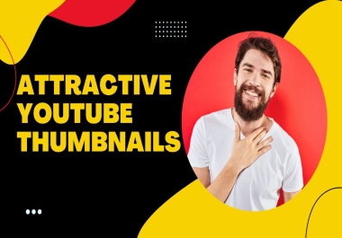 I will design an eye catchy clickbait YouTube thumbnail