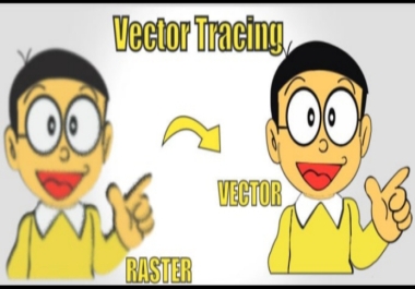I will convert your logo and image into vector with vector tracing