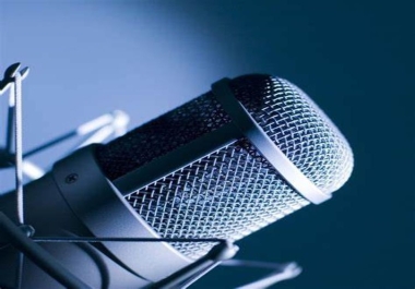 I will record a professional Indian male voice over in English or Hindi