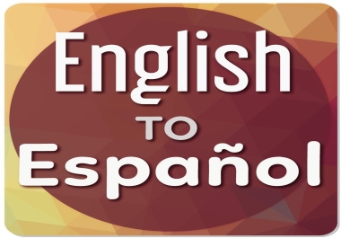 I will give you 500 words Professional Translation from Spanish to English or vice versa