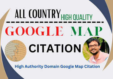 I will provide 8000 google map citation full manual method