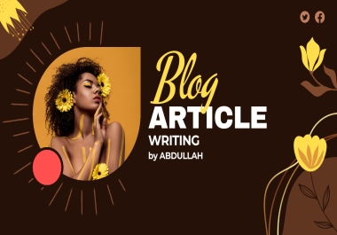 I will write professional blog article 500 Words