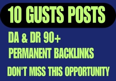 I Will SEO 10 Guest Posts And Guest Posting Penzu,  Quora,  Medium,  LinkedIn,  DA & DR 90+ High Quality
