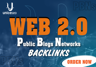 300 Homepage WEB 2.0 Blog PBN Dofollow Backlinks