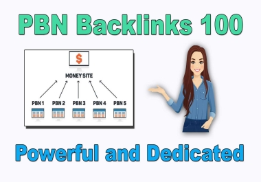 PBN Backlinks 100 Homepage Powerful and Dedicated