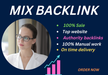 I will provide you with 80 high-quality and high-DA links with backlinks