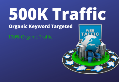 I will provide 500k real targeted usa uk eu web site traffic