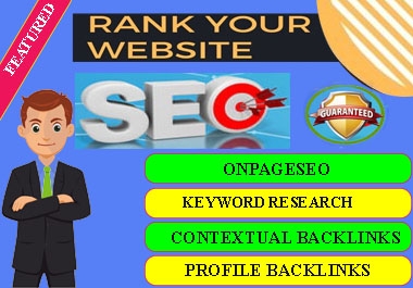 I will do website on-page SEO and technical optimization service