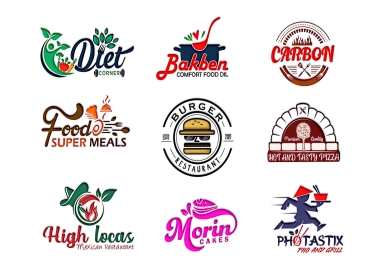 I will do BBQ,  grill,  food,  drink,  coffee,  chinese,  bakery,  cafe,  and restaurant logo