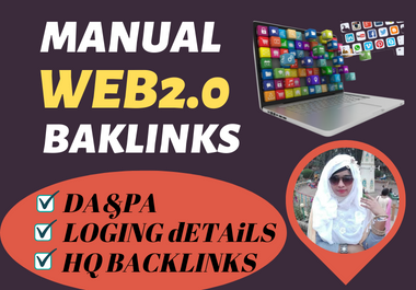 I will do 50 high quality web 2 0 backlinks for your website