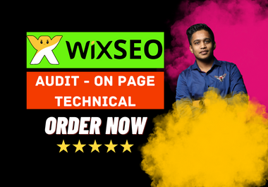 I will do Wix SEO to rank your Brand on Google top Position