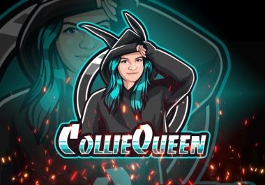 I will design gaming mascot logo for twitch,  esport team,  youtube