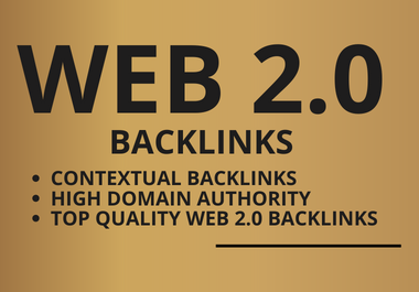 I will create web 2 0 backlinks