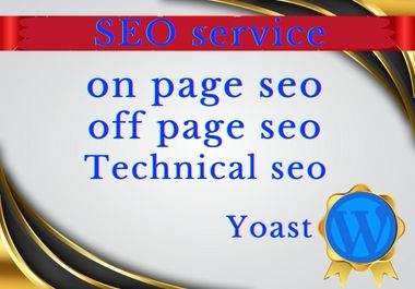 I provided seo service and research