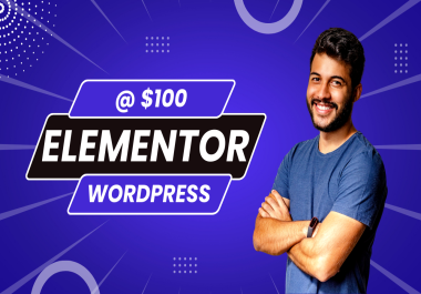 I Will Quickly Setup your Blog with Beautiful Elementor Design