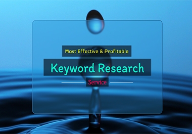Effective and profitable SEO keyword research