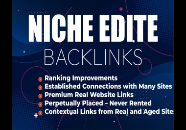 Elevate Your Website with High DA/DR Backlinks Tailored to Your Niche
