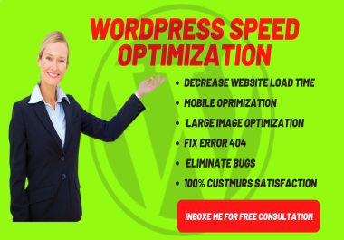 I Will Increase Wordpress Website Speed Up