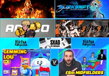 I will create eye-catching Graphical works