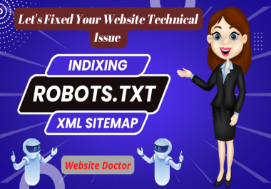 I will create robots txt and XML sitemap for any wordpress website