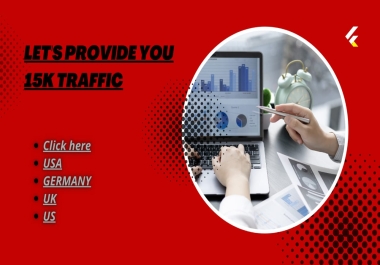 Lets provide you 15k organic traffic