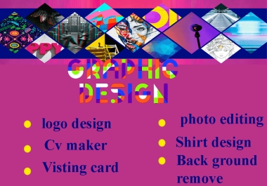 Graphic services and Visiting card and logo maker