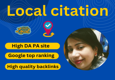 I will provide a fully manual method for 60 local citations