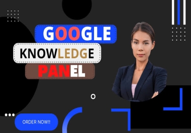 I will create a verified Google knowledge panel or graph for Artists company or brand