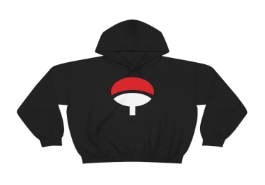 I will design an Uchiha themes unisex heavy blend hooded sweatshirt
