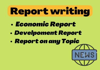 I will write 500-1000 Words,  Article/report on business,  economics and development related issues.