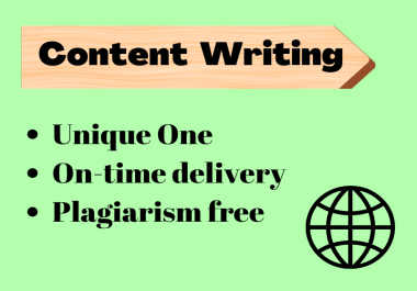 I will write 500-1000 words SEO optimized content writing for your website