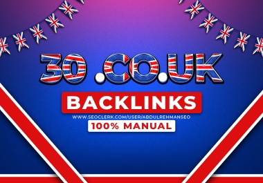 30. co. uk High Authority Backlinks UK SEO