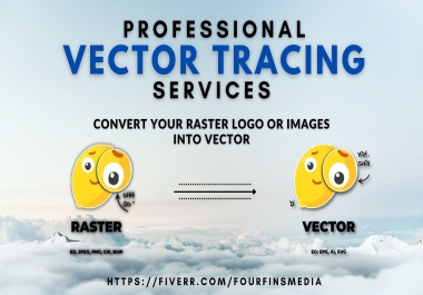 I will convert your raster logo or images into vector - VECTOR TRACING