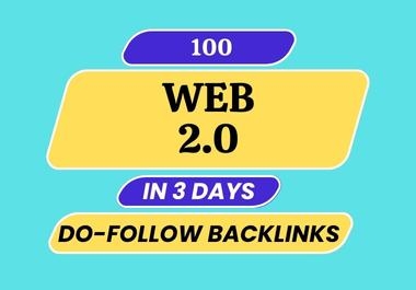 Build 100 web 2 0 dofollow backlinks