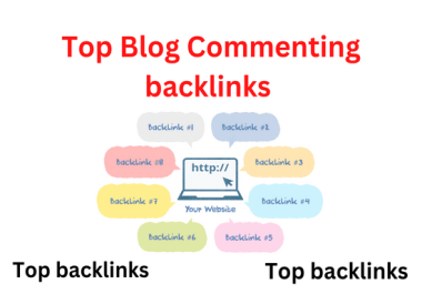 I Will do 500 Top High-quality Blog Commenting backlinks