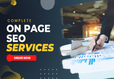 Complete On Page SEO Optimization for Rank your website page of Google