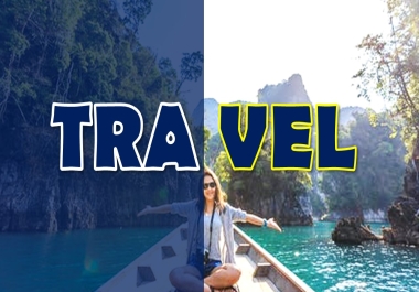 I will do an elegant and luxury travel,  adventure tourist logo