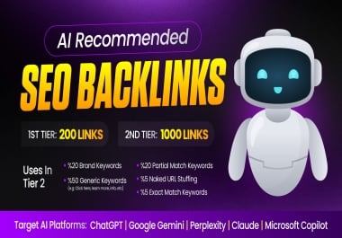 AI-Optimized SEO Backlinks Package - Based on Latest Google Update