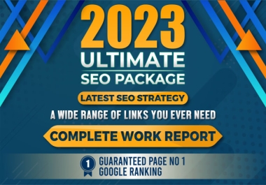 2023 Update+ ultimate seo package latest strategy for google rank 1 page
