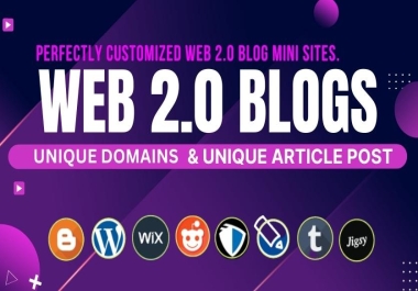 Build branded Web2.0 Backlinks for your websites ranking through SEO Campaign