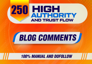 I will provide 250 do follow blog comments with backlink