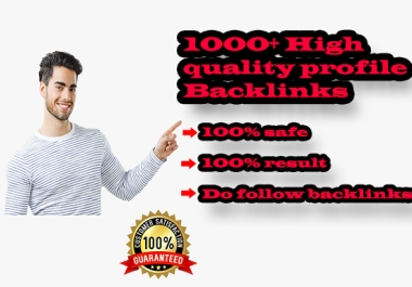 I will do High Quality Profile Backlinks Manually