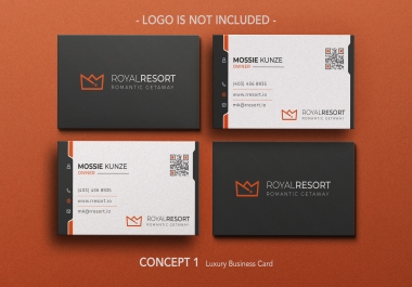 Design outstanding business card design print ready