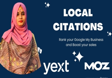 I will create best 20 USA local citations manually google my business ranking